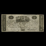 Canada, Bank of Canada, 1 dollar <br /> 1 août 1818