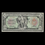 Canada, Canadian Bank of Commerce, 5 dollars <br /> 2 janvier 1917