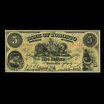 Canada, Bank of Toronto (The), 5 dollars <br /> 1 février 1917