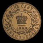 Canada, Victoria, 1 cent <br /> 1880