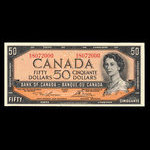 Canada, Banque du Canada, 50 dollars <br /> 1954