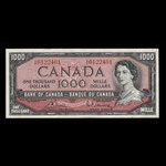 Canada, Banque du Canada, 1,000 dollars <br /> 1954