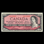 Canada, Banque du Canada, 1,000 dollars <br /> 1954