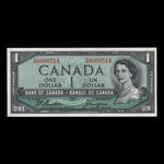 Canada, Banque du Canada, 1 dollar <br /> 1954