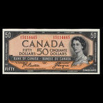 Canada, Banque du Canada, 50 dollars <br /> 1954