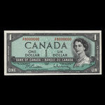 Canada, Banque du Canada, 1 dollar <br /> 1954