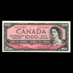 Canada, Banque du Canada, 1,000 dollars <br /> 1954
