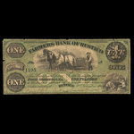 Canada, Farmers Bank of Rustico, 4 shillings <br /> 2 novembre 1864