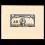 Canada, Dominion du Canada, 25 cents <br /> 2 juin 1923