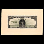 Canada, Dominion du Canada, 2 dollars <br /> 23 juin 1923