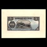 Canada, Dominion du Canada, 5 dollars <br /> 1 mai 1912