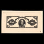 Canada, Dominion du Canada, 500 dollars <br /> 2 janvier 1925