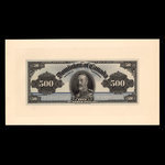 Canada, Dominion du Canada, 500 dollars <br /> 2 janvier 1925