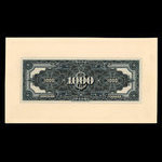 Canada, Dominion du Canada, 1,000 dollars <br /> 3 janvier 1911