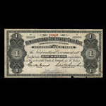 Canada, Terre-Neuve - Département des travaux publics, 1 dollar <br /> 1901