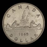 Canada, Georges VI, 1 dollar <br /> 1945