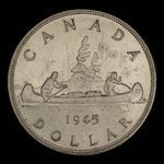 Canada, Georges VI, 1 dollar : 1945