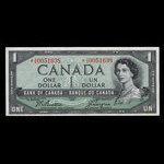 Canada, Banque du Canada, 1 dollar <br /> 1954