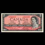 Canada, Banque du Canada, 2 dollars <br /> 1954