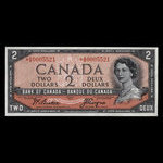 Canada, Banque du Canada, 2 dollars <br /> 1954