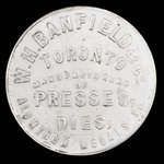 Canada, W.H. Banfield & Co., aucune dénomination <br /> 1895