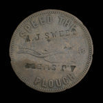 Canada, E.L. Lydiard, 1 cent <br /> 1859