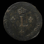 France, Louis XV, 2 sous : 1759