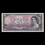 Canada, Banque du Canada, 10 dollars <br /> 1954