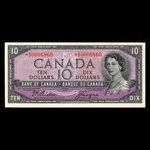 Canada, Banque du Canada, 10 dollars <br /> 1954