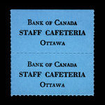 Canada, Banque du Canada, 1 repas <br /> 1979