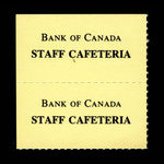 Canada, Banque du Canada, 1 repas : 1979