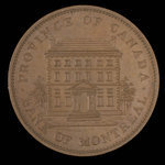Canada, Banque de Montréal, 1 penny <br /> 1837