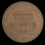 Canada, Banque de Montréal, 1 penny : 1837