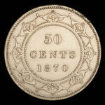 Canada, Victoria, 50 cents : 1870