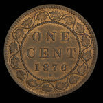 Canada, Victoria, 1 cent <br /> 1876