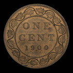 Canada, Victoria, 1 cent <br /> 1900