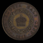 Canada, Victoria, 1/2 cent <br /> 1861