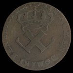 France, Louis XV, 9 deniers <br /> 1721