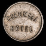 Canada, Columbia Hotel, 5 cents <br /> 1903