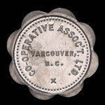 Canada, Vancouver Co-op Association Ltd., 25 cents <br /> 1922