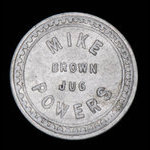 Canada, Brown Jug, 1 consommation <br /> 1899
