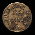 Canada, Queen Cigar Store, aucune dénomination <br />