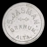 Canada, Simon Jasman, 1 pinte de lait <br /> 1918