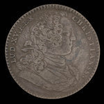 France, Louis XV, aucune dénomination <br /> 1755