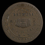 Canada, Thos. & Wm. Molson, 1/2 penny <br /> 1837