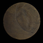 Canada, inconnu, 1/2 penny <br /> 1820