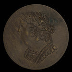 Canada, inconnu, 1/2 penny <br /> 1820