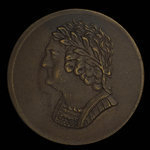 Canada, inconnu, 1/2 penny <br /> 1820