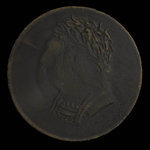 Canada, inconnu, 1/2 penny <br /> 1820