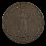 Canada, Lesslie & Sons, 1/2 penny <br /> 1828